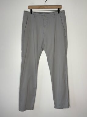 BYLT Everyday Chino Pant 2.0 Mens 36 Tall Gray Performance